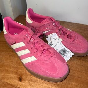 Adidas Gazelle Indoor W “True Pink / Off White / Retro Gum” - Women’s 8